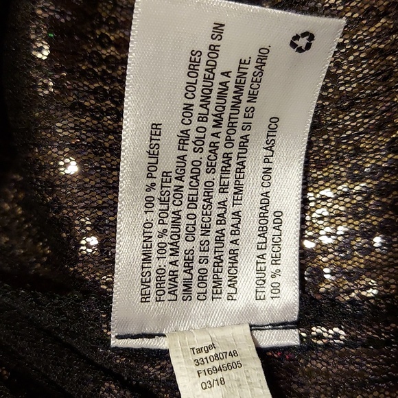 Wild Fable Ombré Rainbow Sequined Slip Dress with Spaghetti Straps Size XS - Picture 16 of 16